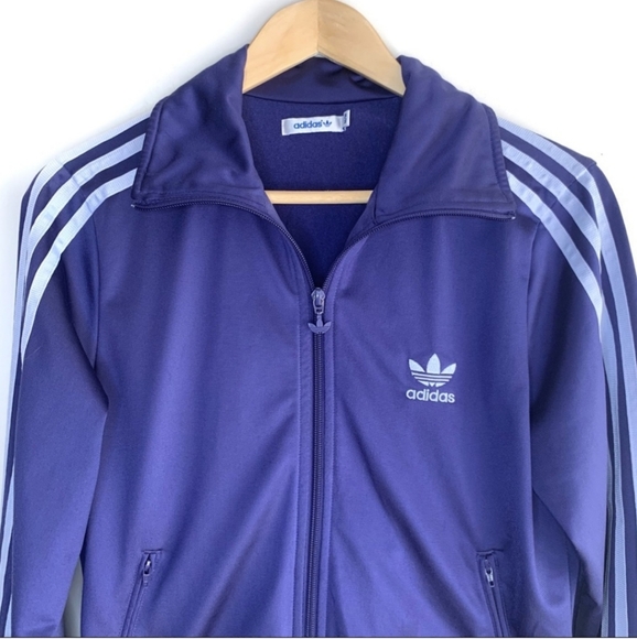 Adidas Firebird TT Zip Up Track Jacket in "Fresh Ink", Size Medium - Picture 4 of 14